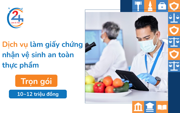 Dịch vụ làm giấy chứng nhận vệ sinh an toàn thực phẩm