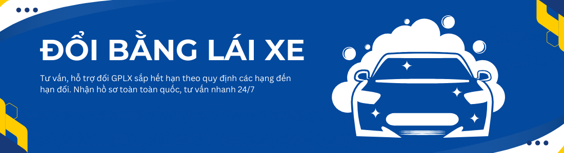 Banner đổi gplx