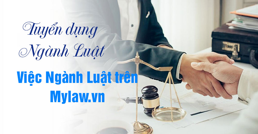 việc làm ngành luật mylaw.vn