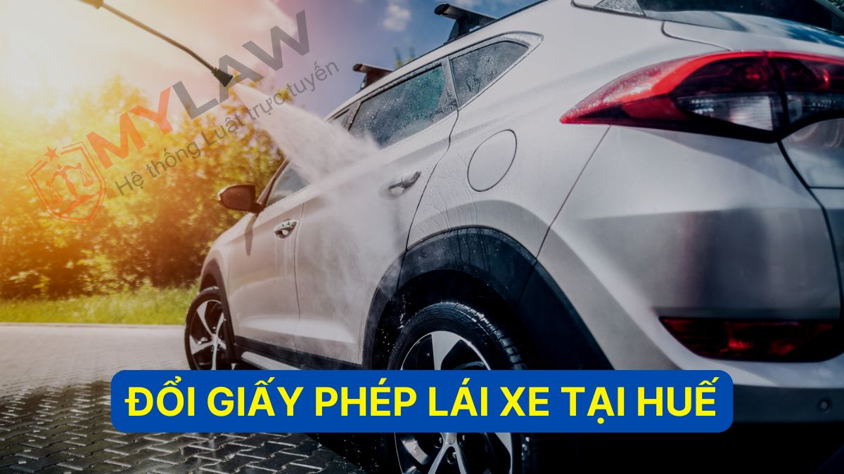 đổi bằng lái xe ô tô tại Huế