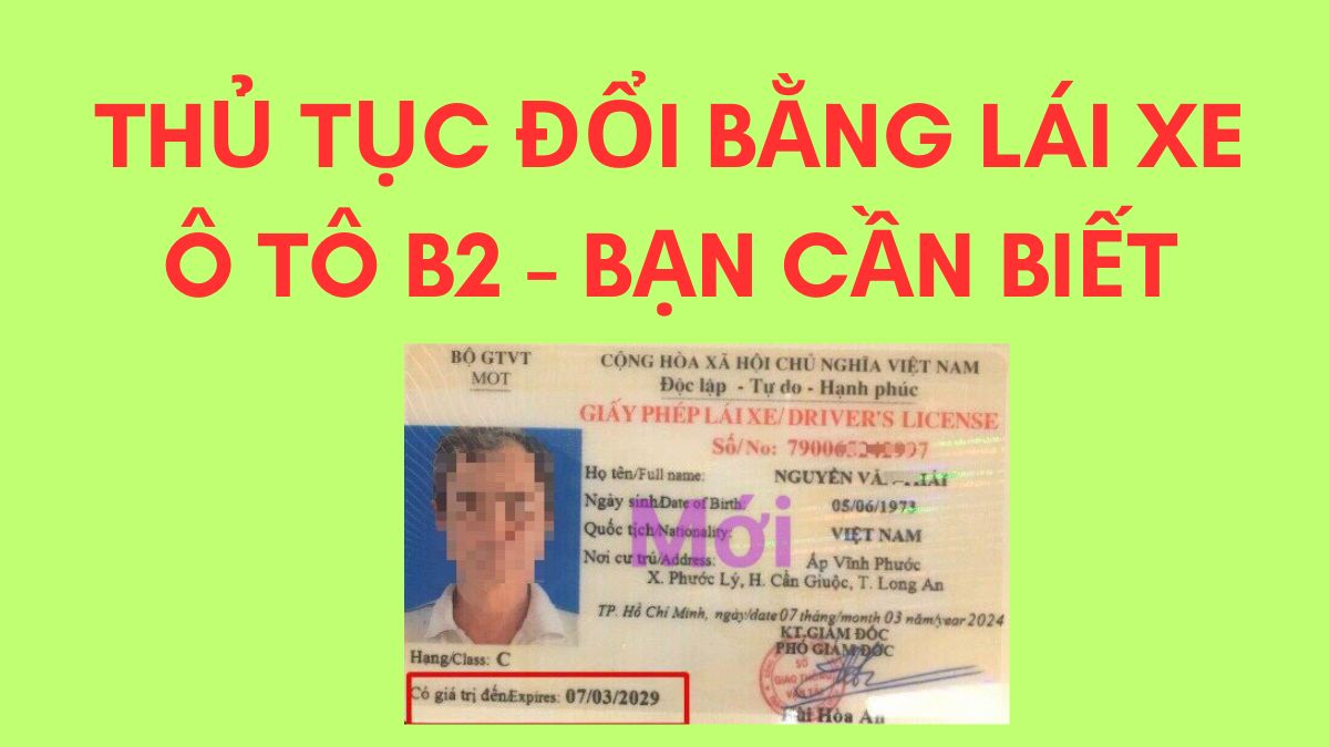 Hướng dẫn thủ tục đổi bằng b2 qua mạng